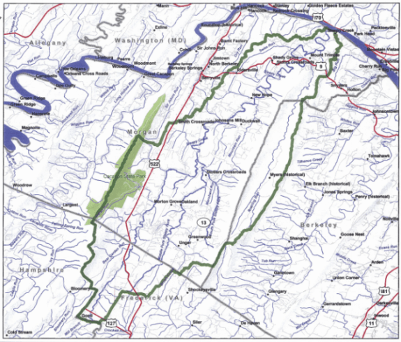 Sleepy Creek Watershed Map_20140522
